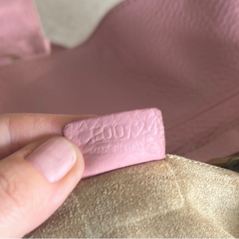 Celine Macadam Bubble Gum Pink Buckle Flap Leather Bag, unreal condition & price - Picture 13 of 13